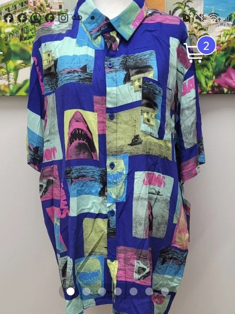 SET OF 3 MEN'S RAYON SUMMER SHIRTS
